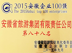 2015年度安(ān)徽企業100強